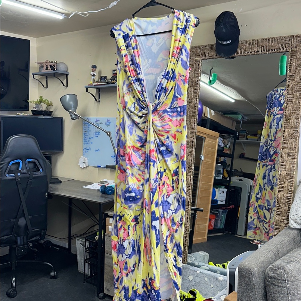 Women’s Deep Vee Dress